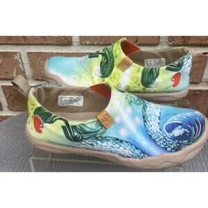 Women's UIN Mermaid Sea Comfort/Casual Shoes 8